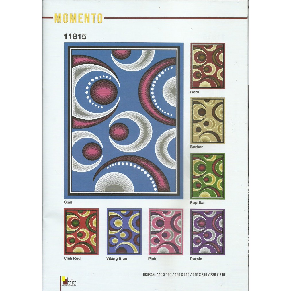 KARPET PERMADANI MOMENTO