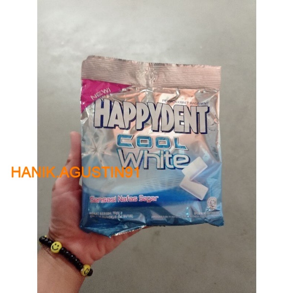 

Happydent Cool White Permen Karet isi 25 Pcs / Permen Karet Happydent