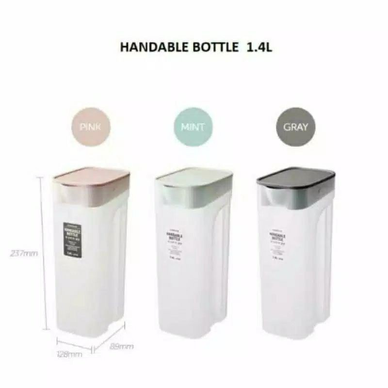 Botol Minum Lock n Lock Handable Bottle 1.4L HAP817 / pitcher jug