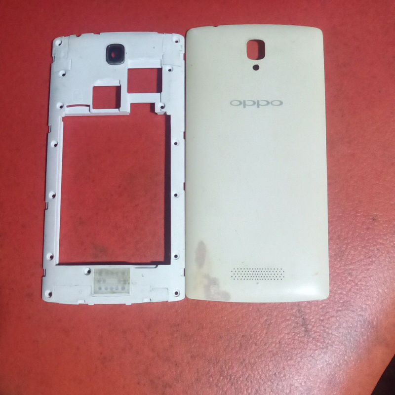 Backdoor tutup belakang prame tulang tengah Oppo Neo 3 R831 tutup mesin Original bukan R831k second 