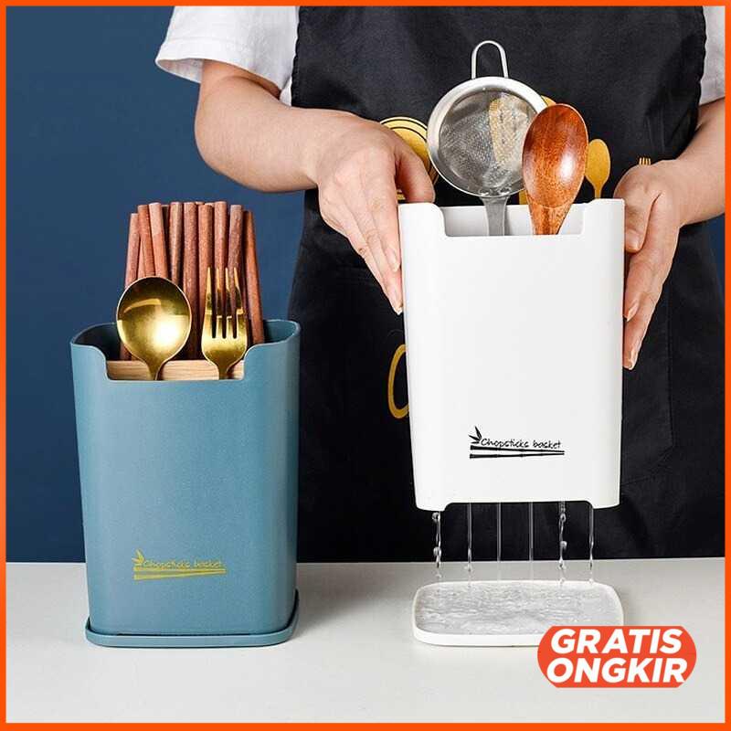 Rak Organizer Dapur Tempat Sendok Garpu HDH-210