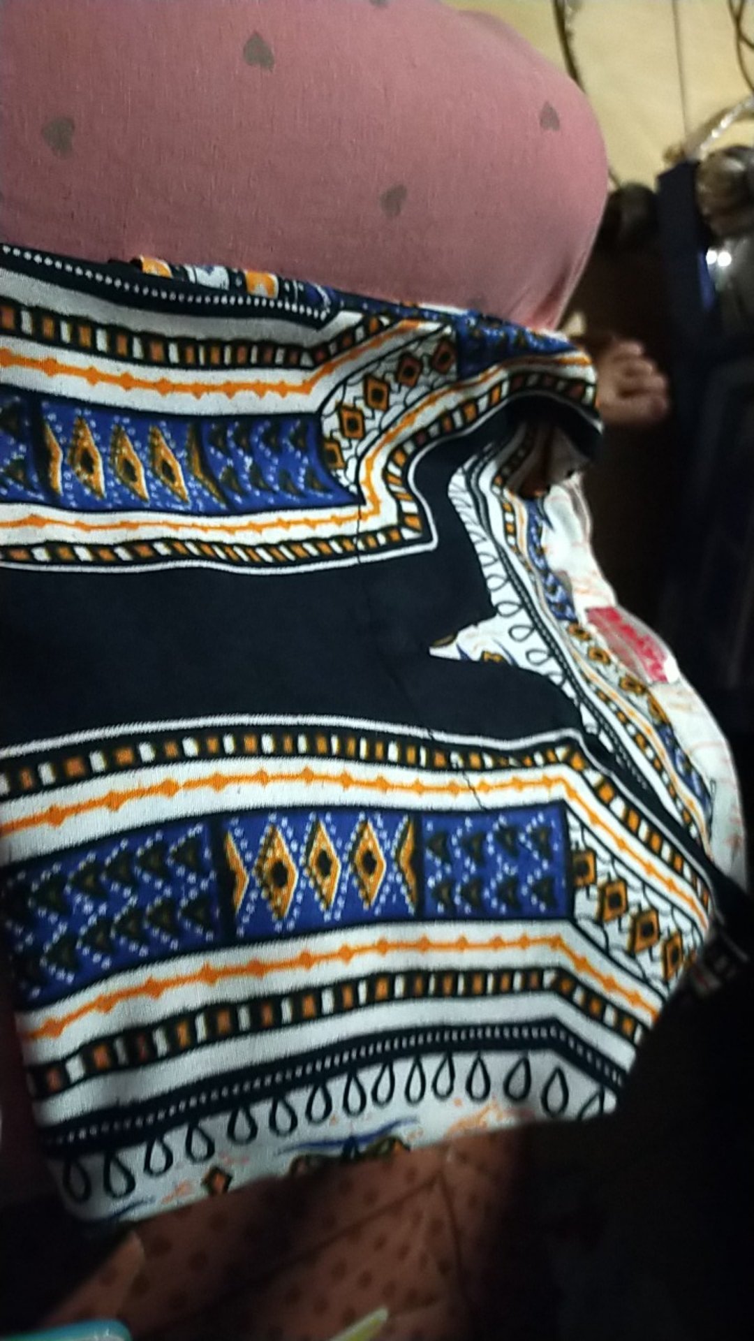 Baju Pantai Unisex Etnik Dashiki Atasan Baju Pantai Pria Wanita Pakaian Terlaris (bisa Cod)