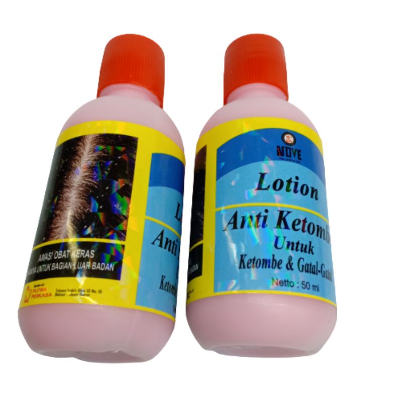 Lotion Anti Ketombe &amp; Gatal - Gatal Bpom By Nove Isi 50.ml