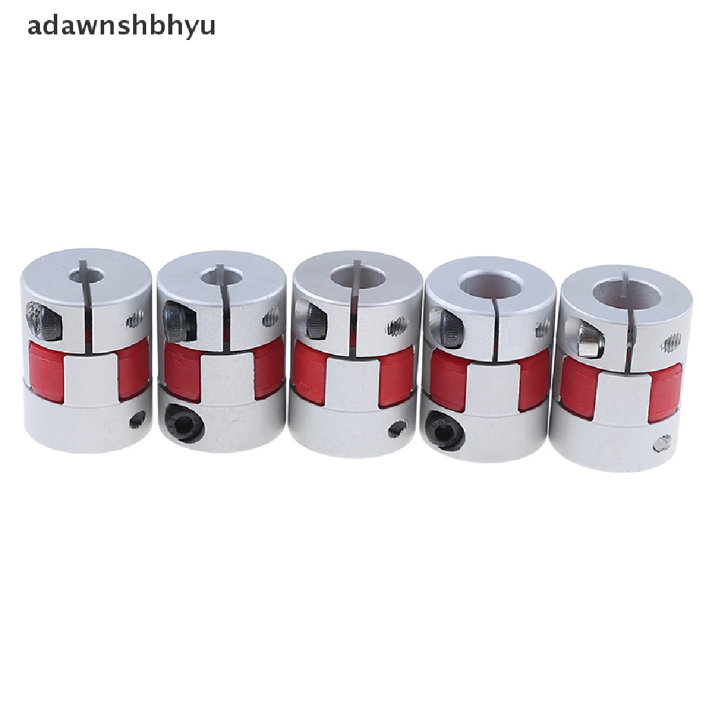 Adawnshbhyu 5-10mm D20L25 flexible jaw coupler CNC shaft spider stepper motor plum coupling