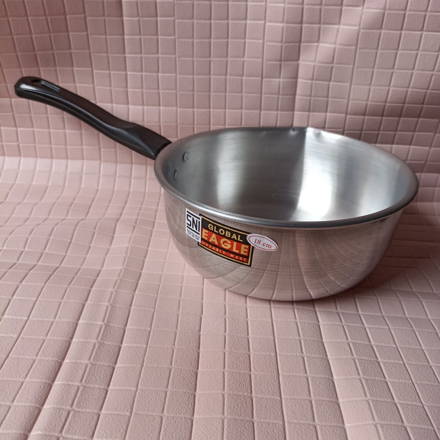 Panci Susu Sakura Global Eagle 18Cm / Panci Masak Mie / Panci Gagang