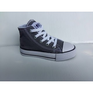 Converse All Star kids/grey/abu-abu/sepatu santai/sepatu sekolah