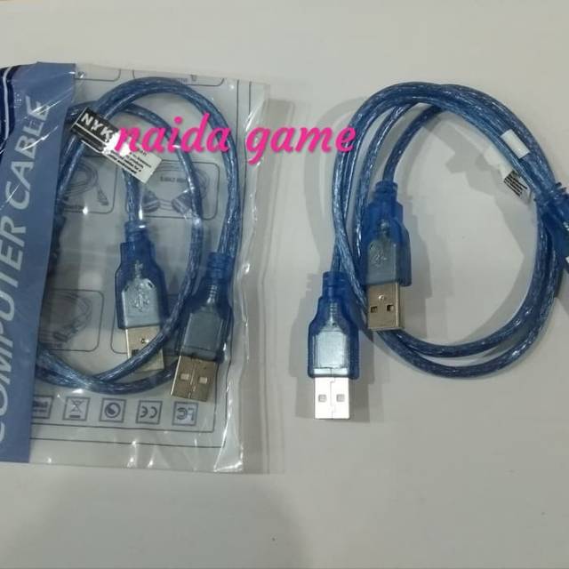 KABEL USB TO USB CABANG NYK / KABEL HDD EXTERNAL PS2 USB 2.0