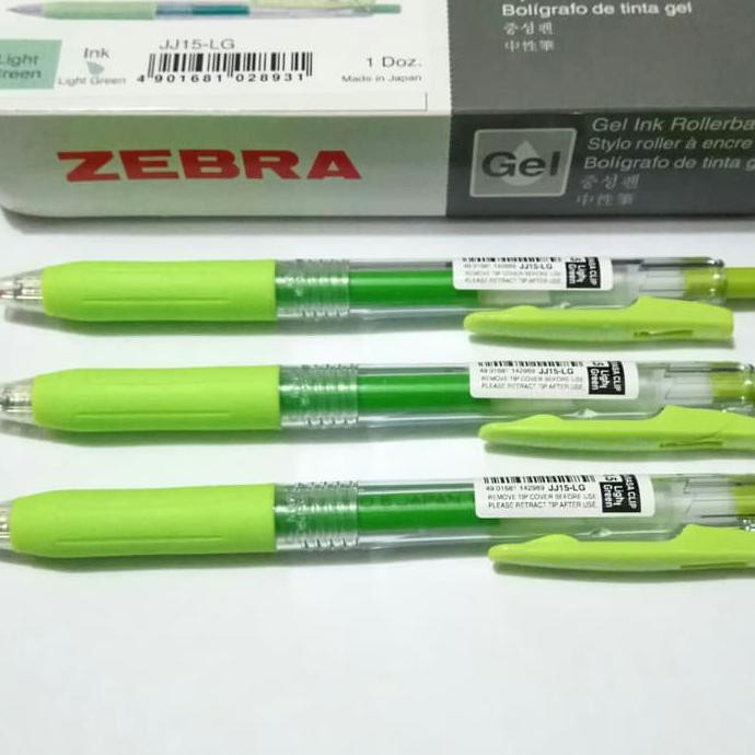 

ITERBATASl Pulpen Gel Zebra SARASA CLIP 0.5mm ( per Pcs ) - Hitam IBDLl