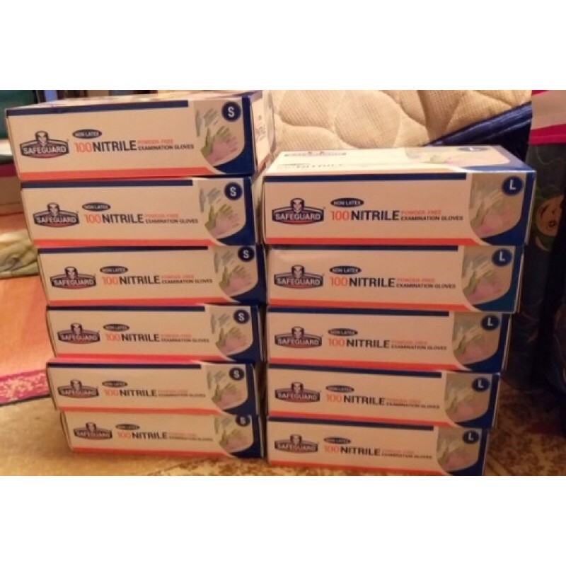 Handscoon/sarung tangan karet uk. L