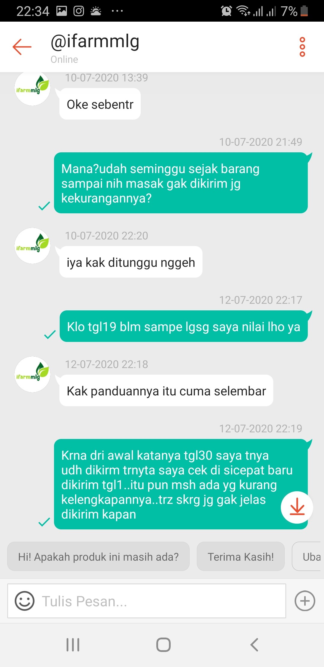 Polybag 20 X 20cm, Isi 20 Lembar