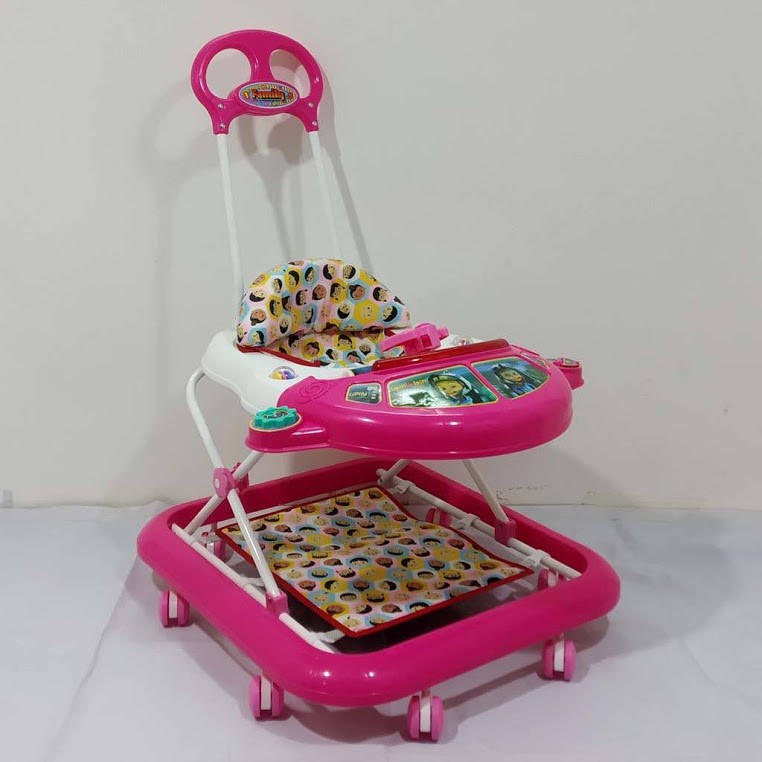 Baby Walker Family Fb181l Upin Ipin Authorised Licensed Ic Music Roller Toy 2 In 1 Dorongan Bayi Shopee Indonesia