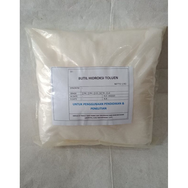 Butil Hidroksi Toluen/BHT 1 Kg