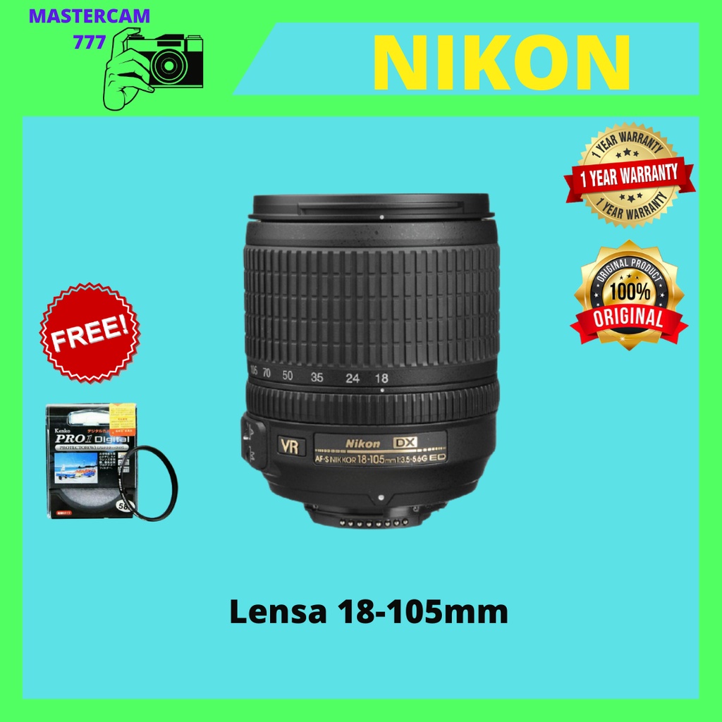 Lensa Nikon 18-105mm
