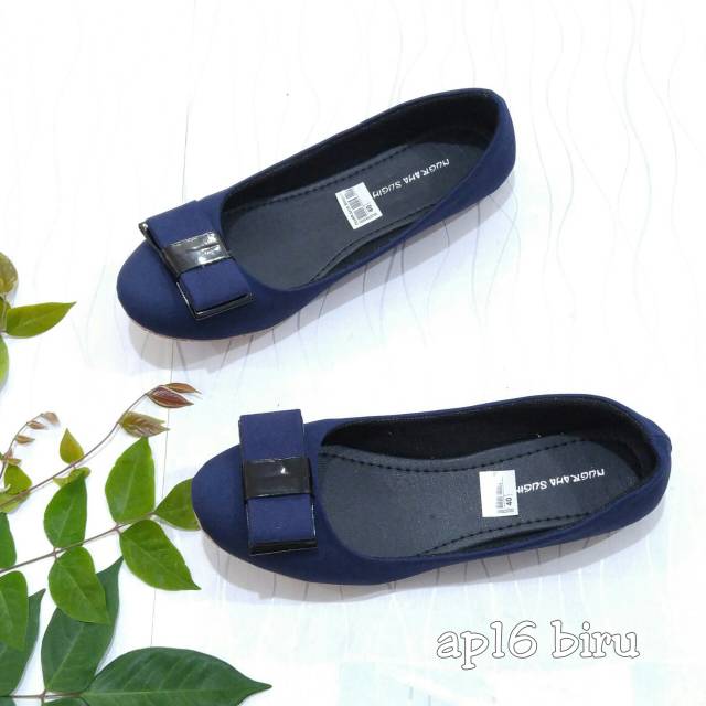 BORNEO  AP16 Sepatu Flatshoes Pita