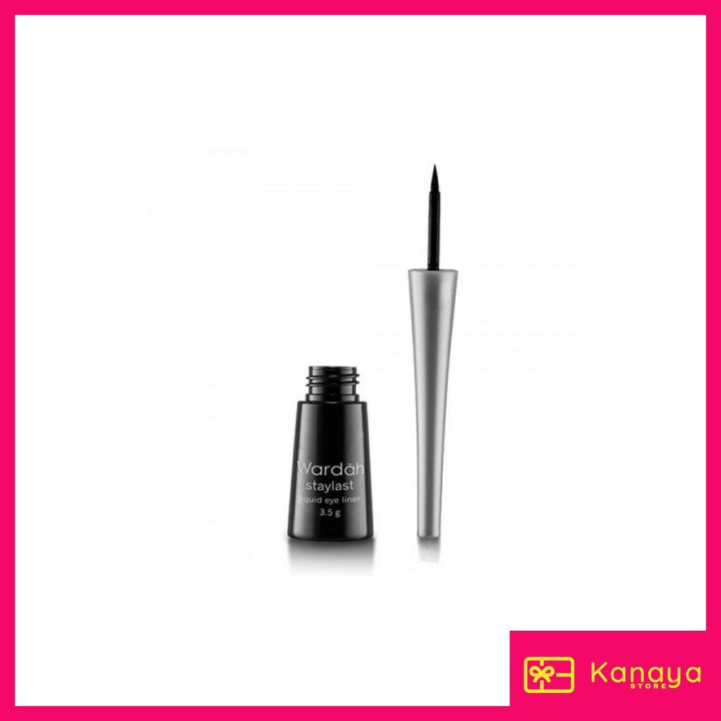 (BISA COD) Wardah EyeXpert Staylast Liquid Eyeliner - Cair