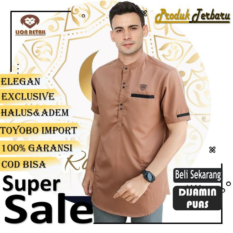 Baju Koko taqwa pria remaja kurta pakistan azzahir terbaru tamer allebas toyobo syubbanul asli