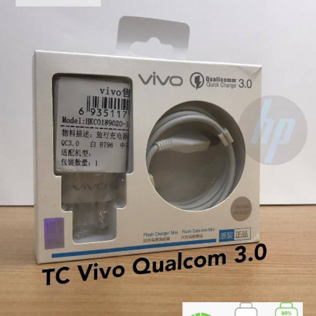 CHARGER VIVO ORIGINAL 100% MICRO USB Qualcomm 3.0