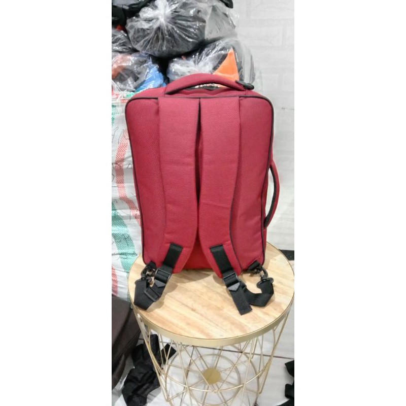 PG 9826 - Tas Punggung Backpack 3in1 Multifungsi Tas Ransel Laptop Unisex Bahan Anti Air