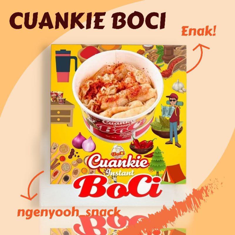 

Cuanki Boci Mantap Jiwa Garut / cuankie boci / cuanki instan