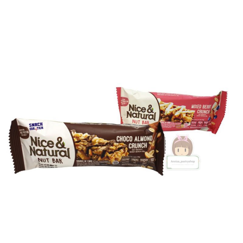 

Nice And Natural Nut Bar - Netto 30gr