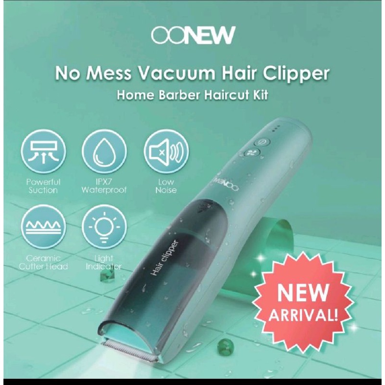 OONEW NO MESS VACUM HAIR CLIPPER
