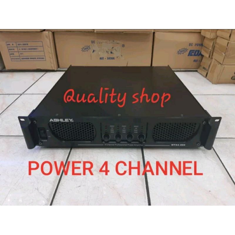 Power Ashley 4 Channel MTX4-900 Original