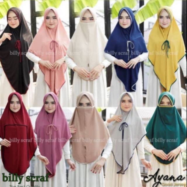 JILBAB HIJAB 3in1 AYANA JILBAB