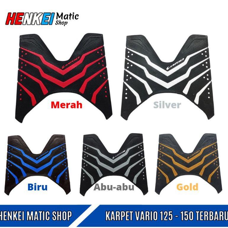 Alas Kaki Vario 150 125 - 150 New Terbaru 2018 - 2021 Karpet Keset Motor Vario 2022 .,.,