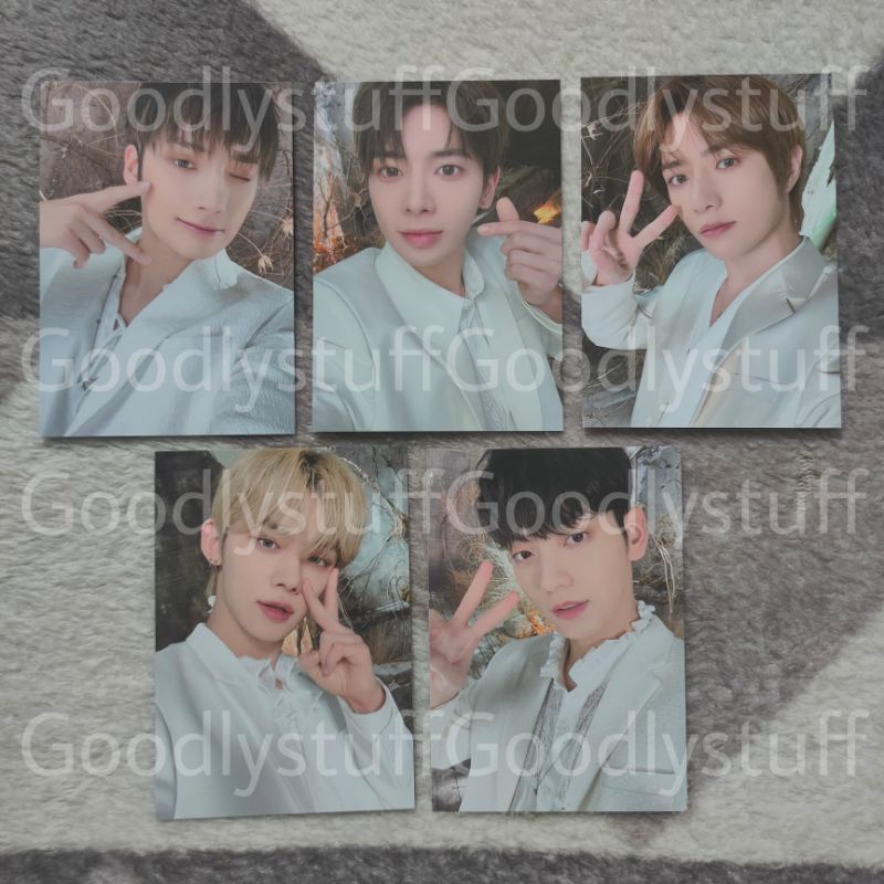 PHOTOCARD TXT MERCH ACT LOVESICK OVERSIZED SHIRT YEONJUN SOOBIN TAEHYUN HUENINGKAI PC hyuka love sic