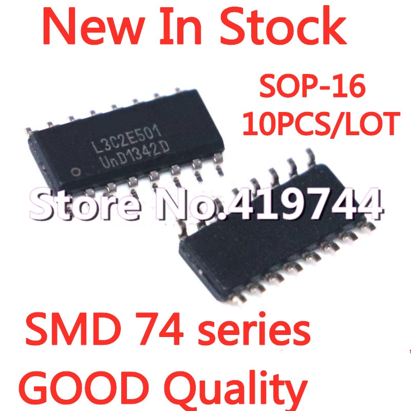 10pcs IC 74HCT138D 74HCT138DR SMD SOP-16 3.9MM