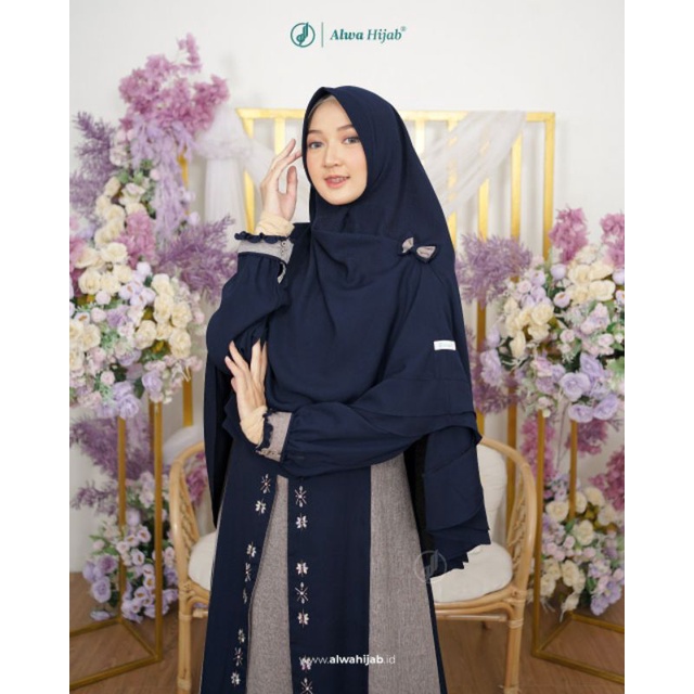 Al Raudhah Gamis Set By Alwa Hijab Grade Sale September Sale
