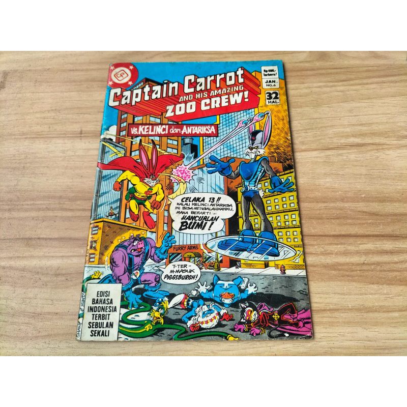 Komik Captain Carrot #6, Cypress