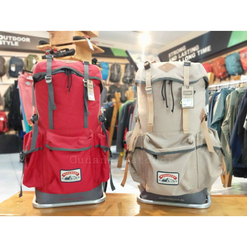 Ransel carriergunung BM Mahardika 40 mahameru original include cover bag