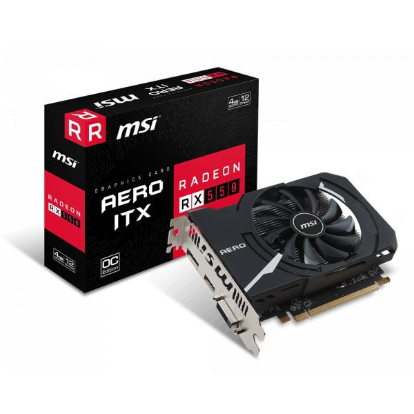 MSI Radeon RX 550 4GB Aero ITX