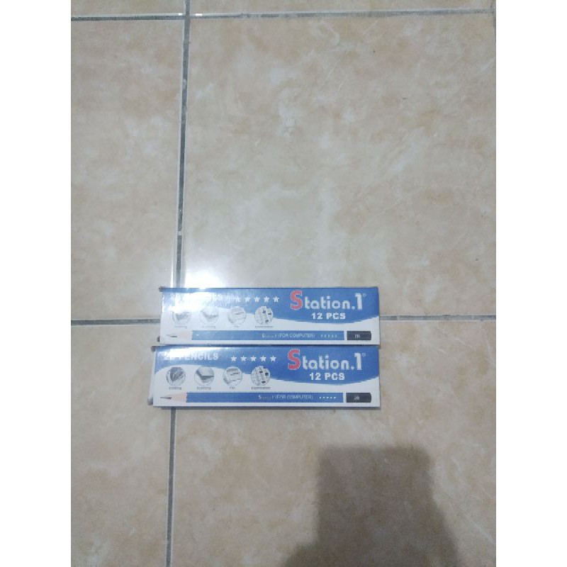 

•Toko Serba Murah• Pencils 2B Station. 1 (1pcs/satuan)