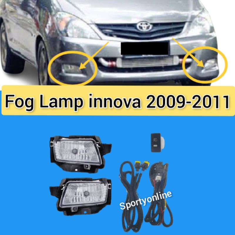 Fog lamp innova 2009-2011