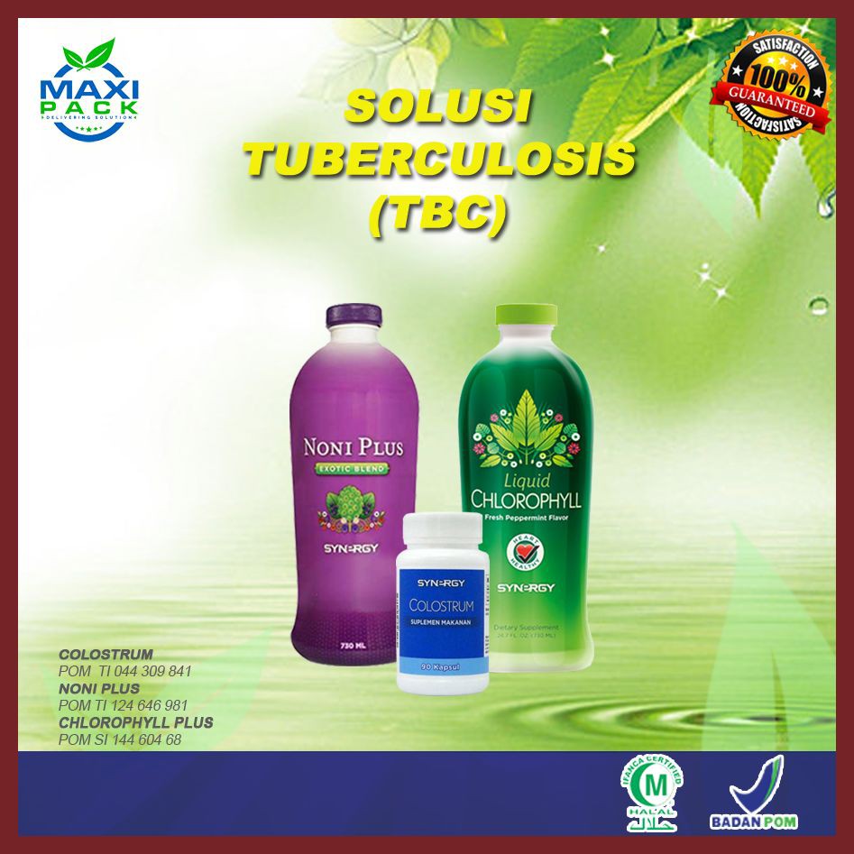 Obat Ampuh Paru-Paru TBC Tuberkolosis Maxipack Herbal