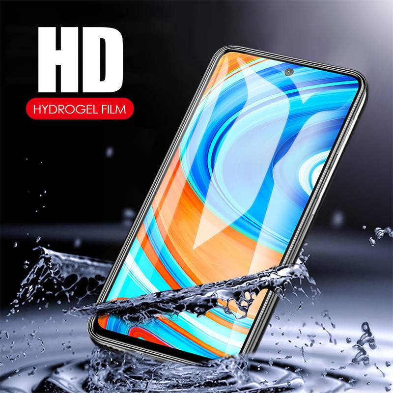Soft Hydrogel Film For Xiaomi Redmi Note 8 7 9 Pro Max 9s 8T Screen Cover Protector 9A 8A 7A Full Protective Film Not Glass