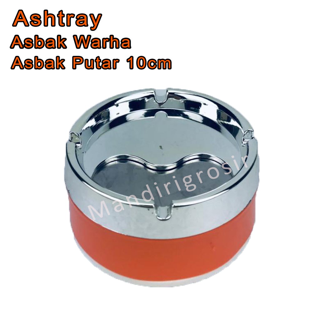 Asbak Warha *Ashtray * Asbak Putar * 10cm