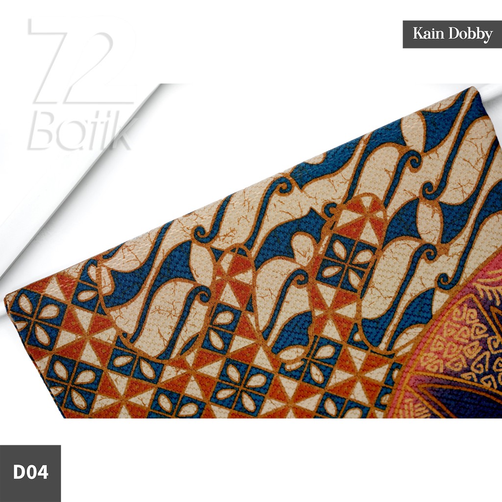 KAIN BATIK PREMIUM Dobby Motif Parang Sekar Warna Coklat Orange Biru 723232 Cap 72 Jarik Jarit Samping Kebat Panjang Batik Dobby Modern Premium Bahan Seragam Batik Pernikahan Kantor Keluarga Murah Kamen Jadi Batik Bali Lembaran