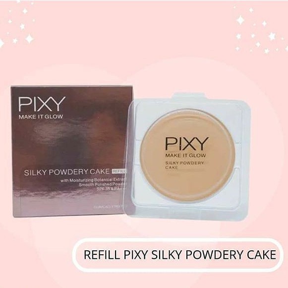 PIXY MAKE IT GLOW SILKY POWDERY CAKE (REFILL) 10GR