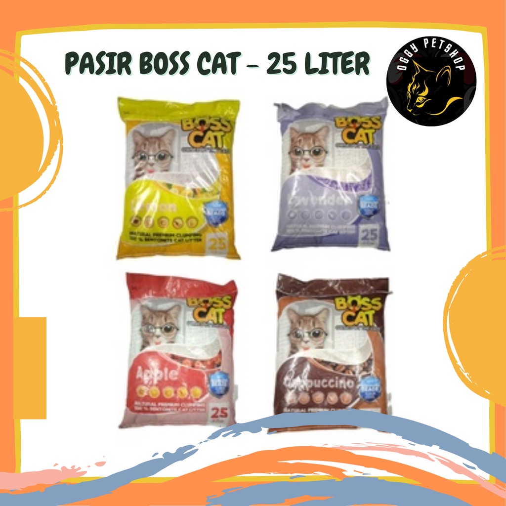 PASIR BOSSCAT setara pawsitive 25 lt