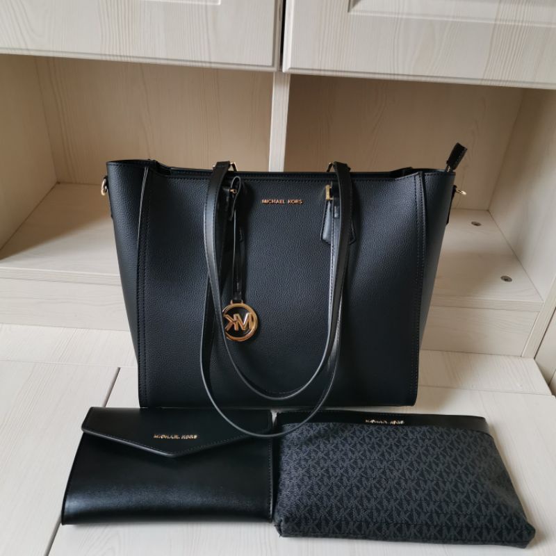 michael kors kimberly tote 3 in 1 mk bag original tas asli