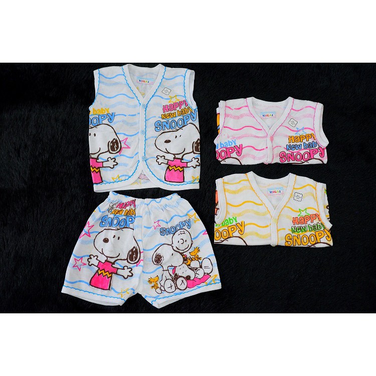 SETELAN BAJU TANPA LENGAN / SETELAN BAJU BAYI MURAH / SETELAN ANAK MURAH / SETELAN YOUCANSEE (ANK01)