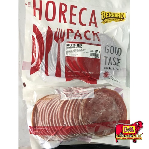 

SMOKED BEEF BERNARDI 500 GR (BULAT)