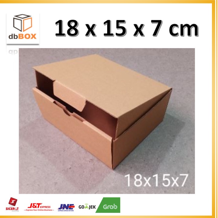 

Kardus 18x15x7 cm | Box Die Cut dan Easy Usage | Box Kue Tart & Snack