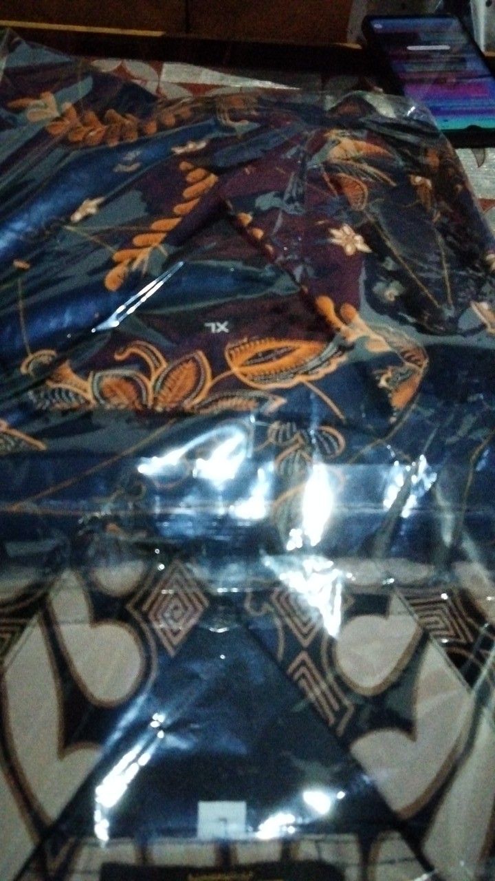 Nugraha Heho Kemeja Batik Pria Lapis Furing Lengan Panjang Katun Primisima Batik Solo