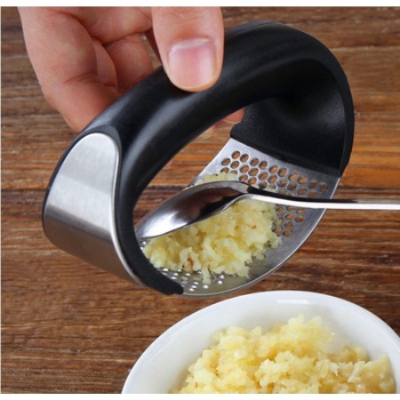 ALAT PENGGERUS BAWANG PENCACAH STAINLESS STEEL GARLIC RICER PRESS PRES IMPORT MURAH CHOPPER