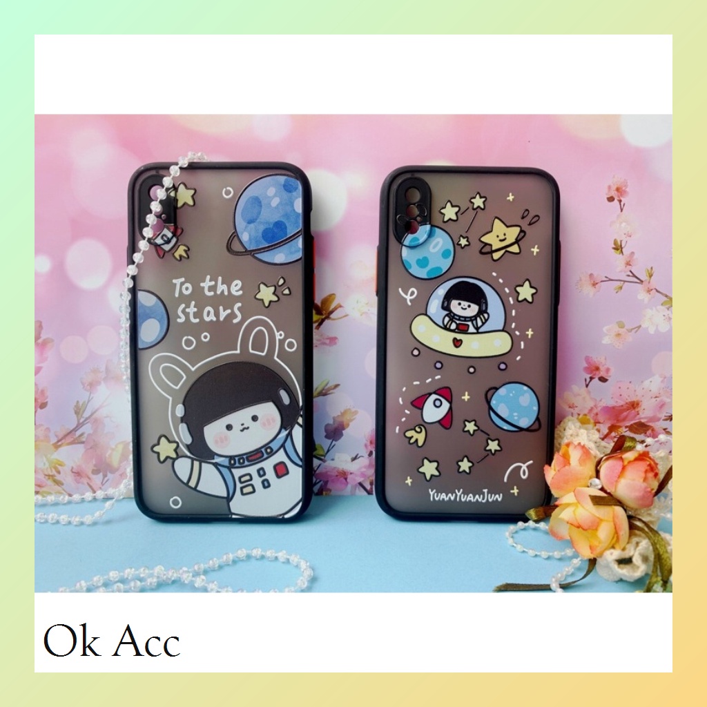 Softcase Bintang Angkasa Samsung A03s A20s A21s A32 5G A50 A50s A30s A51 A52 A72 J2 Prime