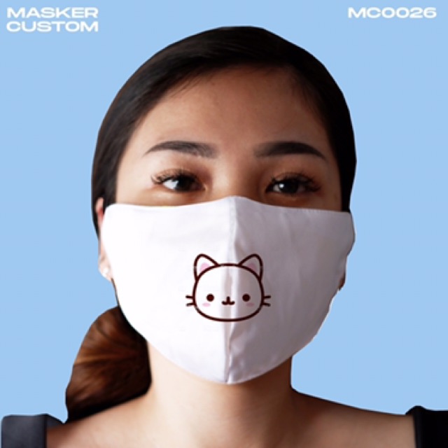 Download Masker Kain Custom 1 Summerspring Dewasa Or Anak Duckbill Or Simple Earloop Shopee Indonesia